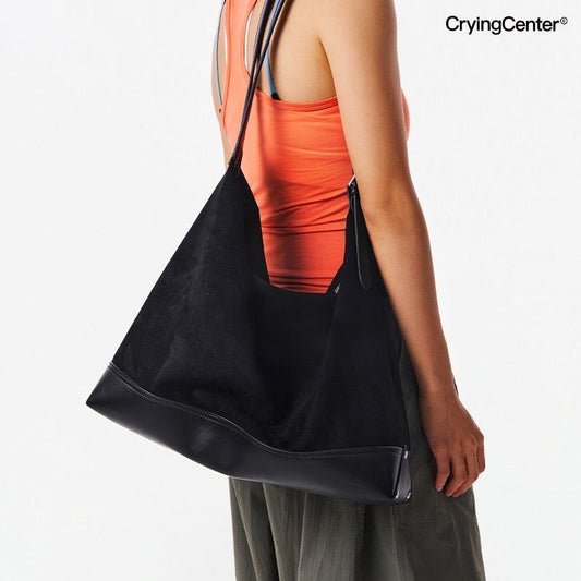 VELOUR TOTE BAG