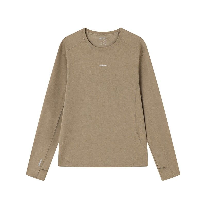 MINI LOGO CENTERED LONG SLEEVE TEE