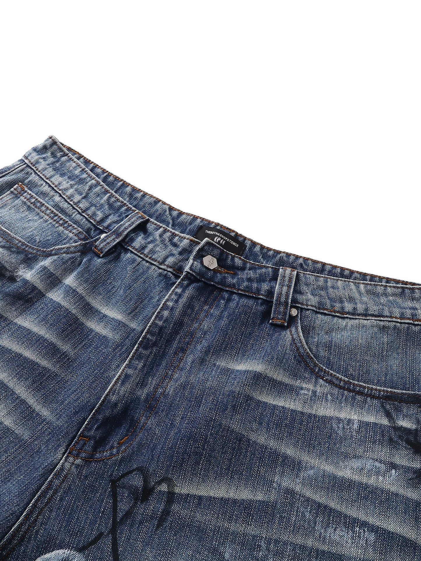 LUMINOUS DAWN GRAFFITI JEANS