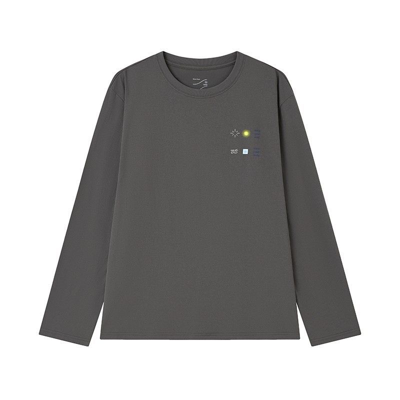 "TRAIN YOUR SOUL/BODY" GRAPHIC LONG SLEEVE TEE