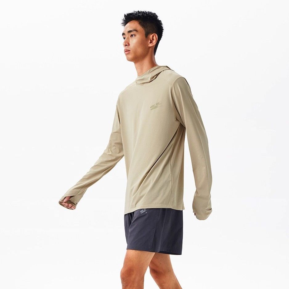QUICK DRY HOODIE LONG SLEEVE TEE
