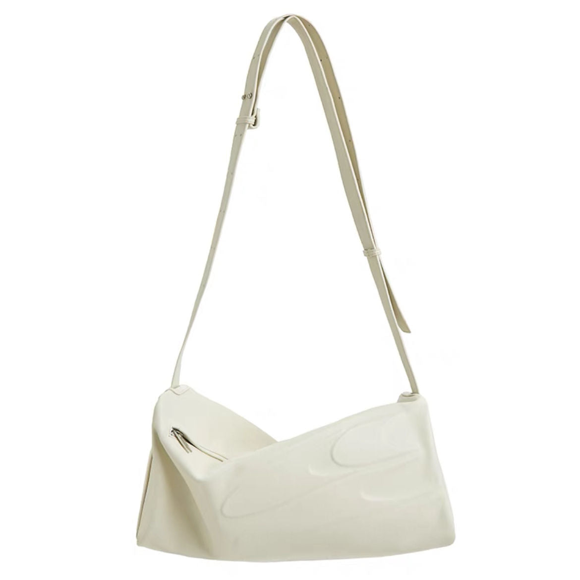 EMBOSSED LOGO CROSSBODY BAG