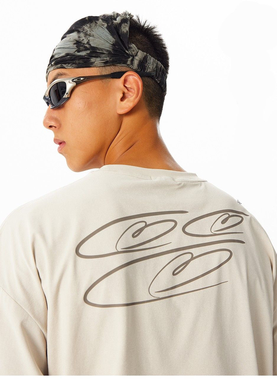 LONG SLEEVE 3C HEART LOGO TEE