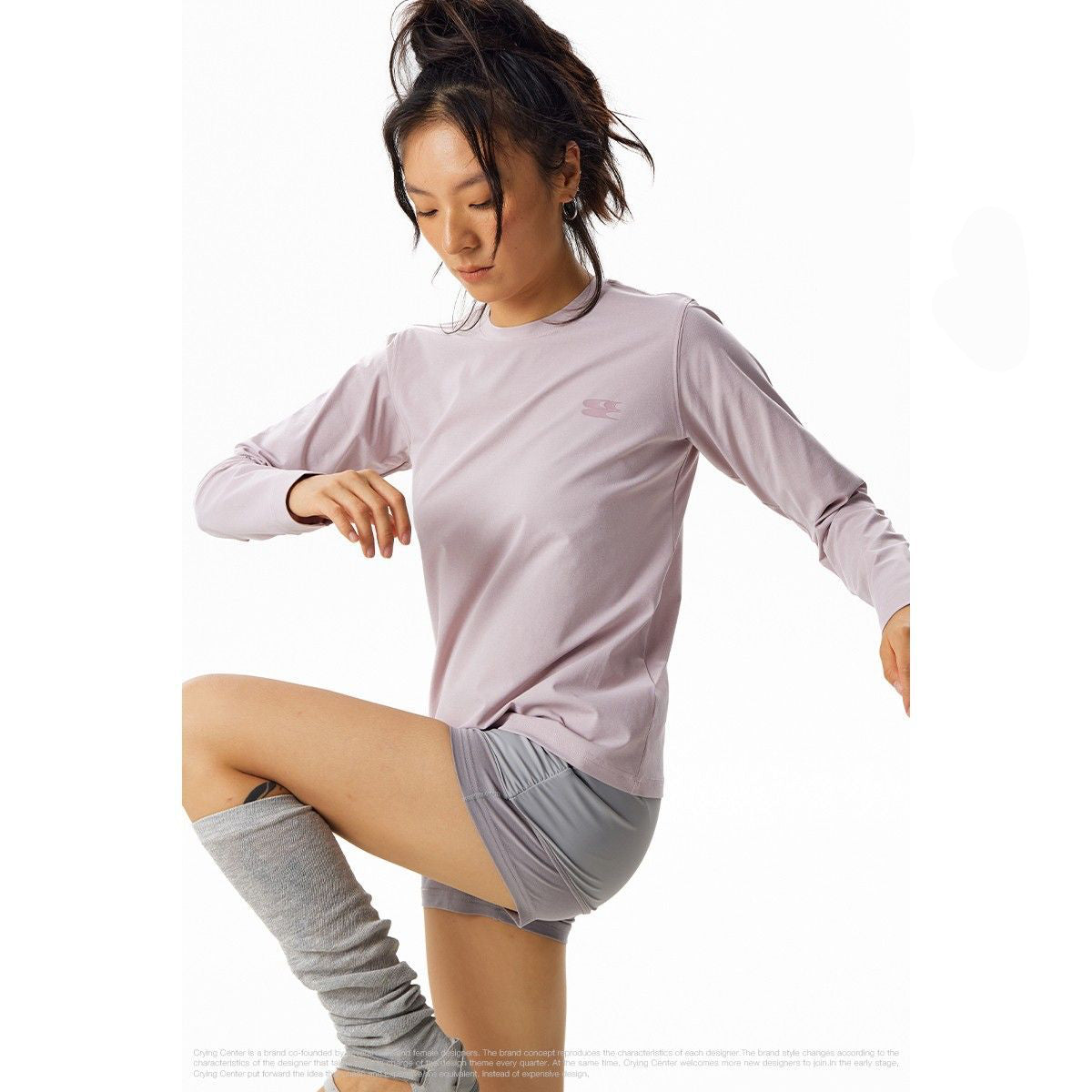 3C LOGO QUICK DRY SUN PROTECTION LONG SLEEVE TEE