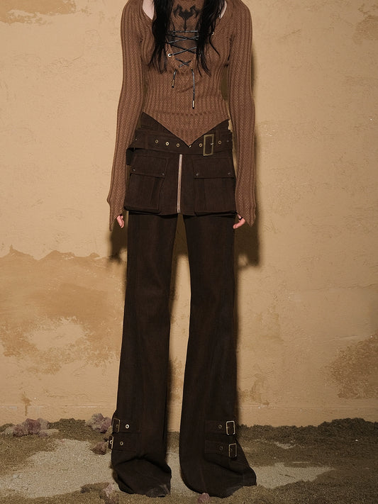PANTS + SKIRT TWO PIECE SET