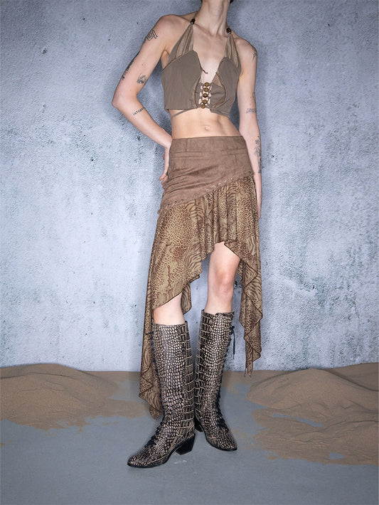 ASYMMETRIC SKIRT