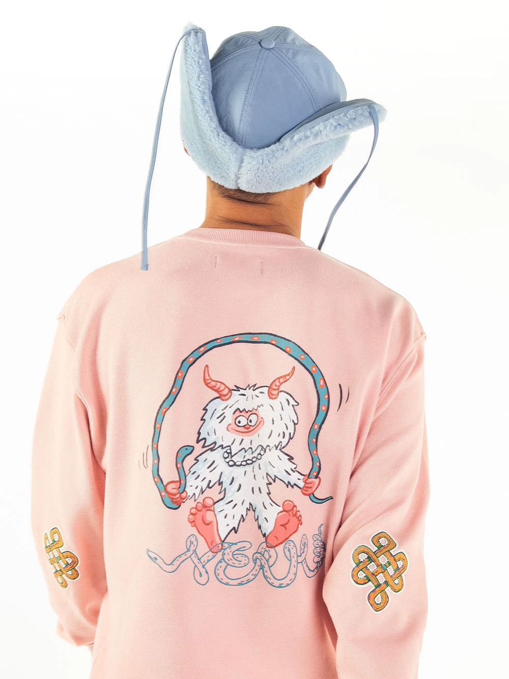 SHERPA LINED EAR FLAP BASEBALL HAT