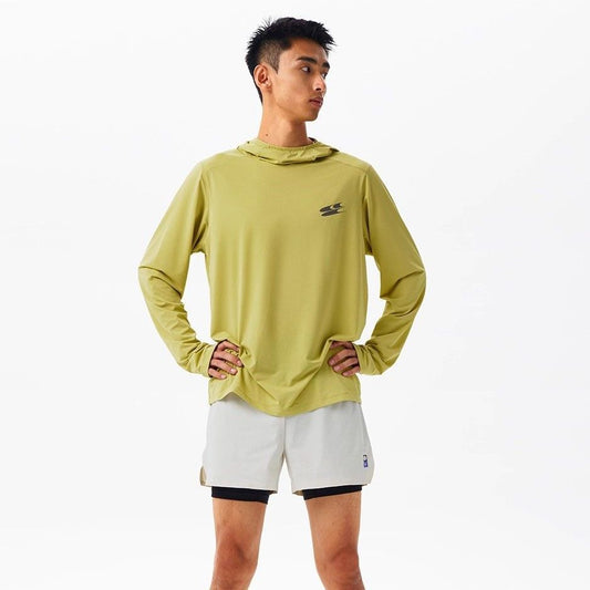 QUICK DRY HOODIE LONG SLEEVE TEE