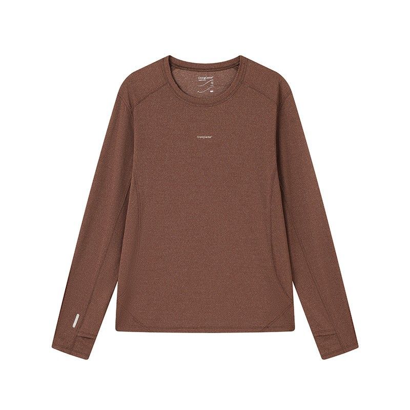 MINI LOGO CENTERED LONG SLEEVE TEE