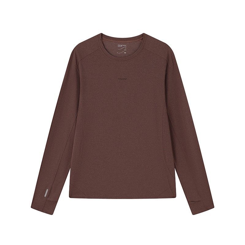 MINI LOGO CENTERED LONG SLEEVE TEE
