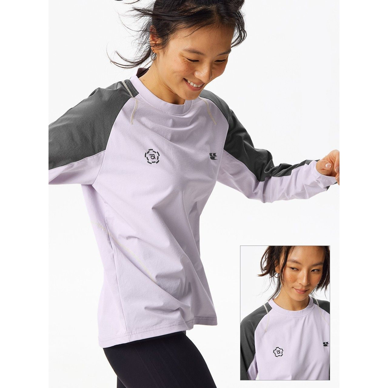 DUAL COLOR LONG SLEEVE TEE