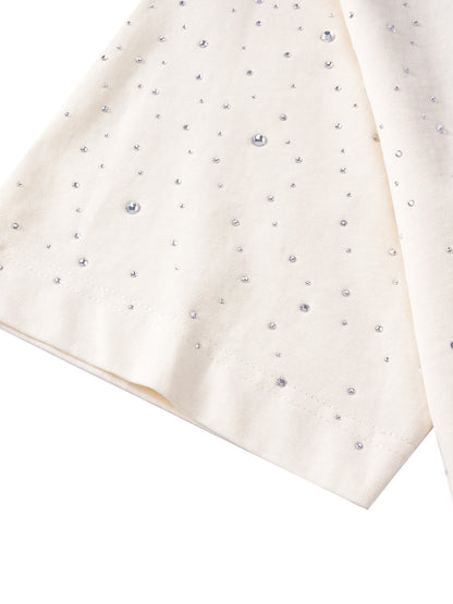 LUMINOUS DAWN RHINESTONE S/S TEE