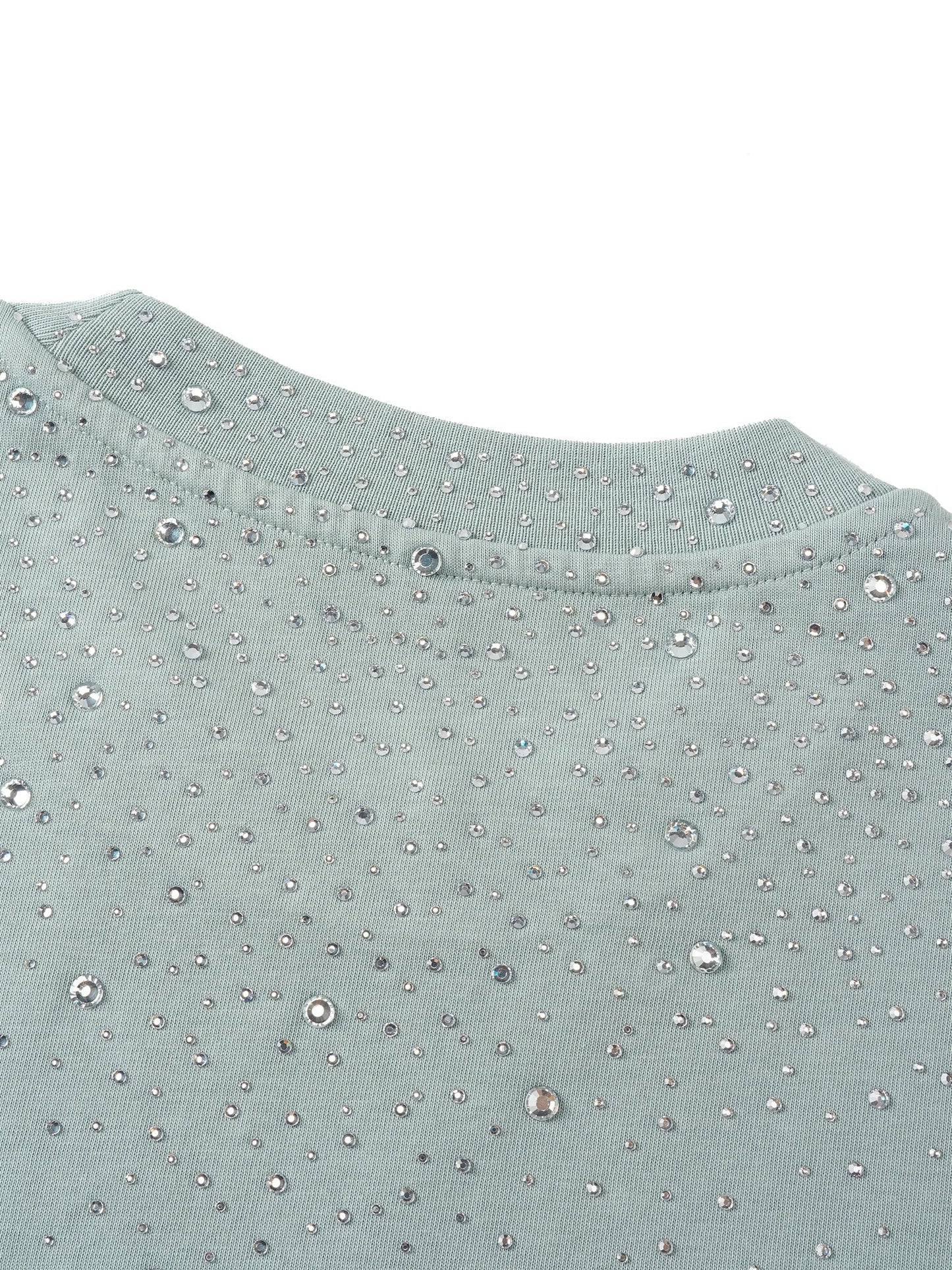 LUMINOUS DAWN RHINESTONE S/S TEE