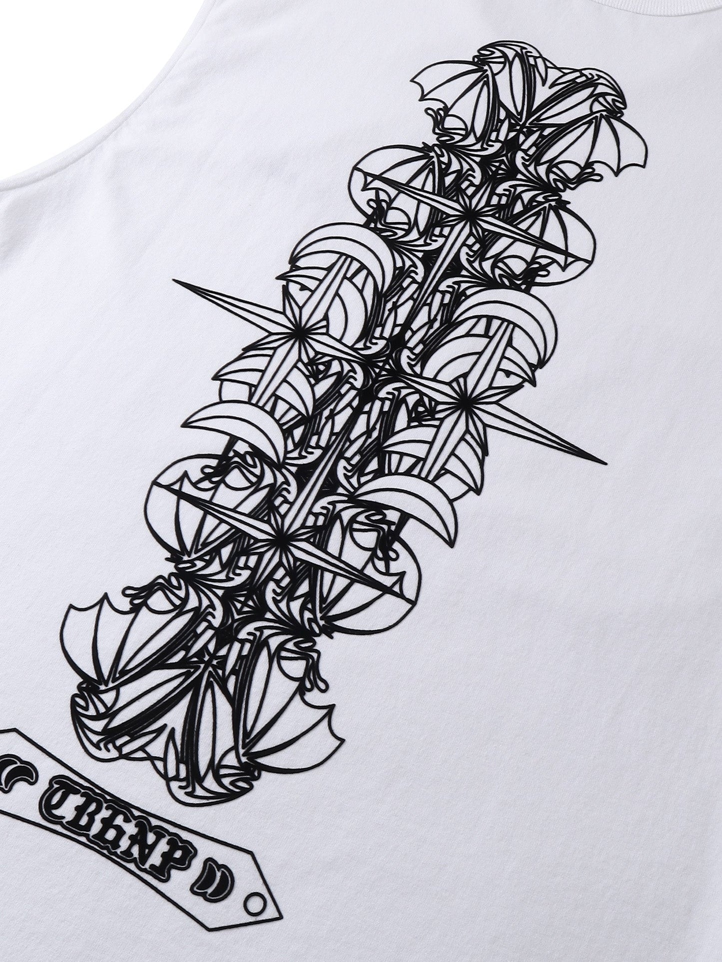 LUMINOUS DAWN ASTRAL METAL LOGO SHADOWBAT VEST