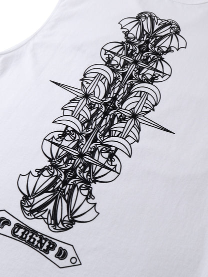 LUMINOUS DAWN ASTRAL METAL LOGO SHADOWBAT VEST