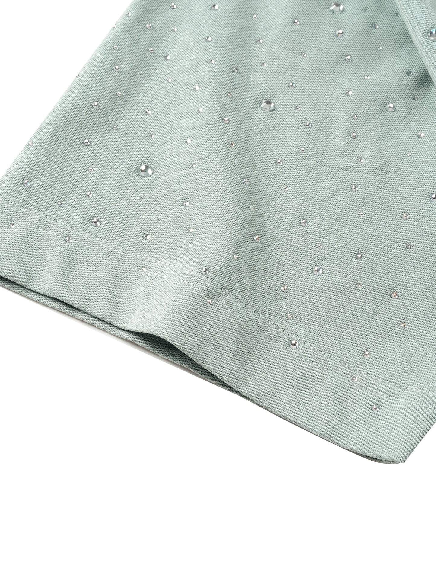 LUMINOUS DAWN RHINESTONE S/S TEE