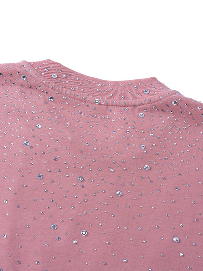 LUMINOUS DAWN RHINESTONE S/S TEE