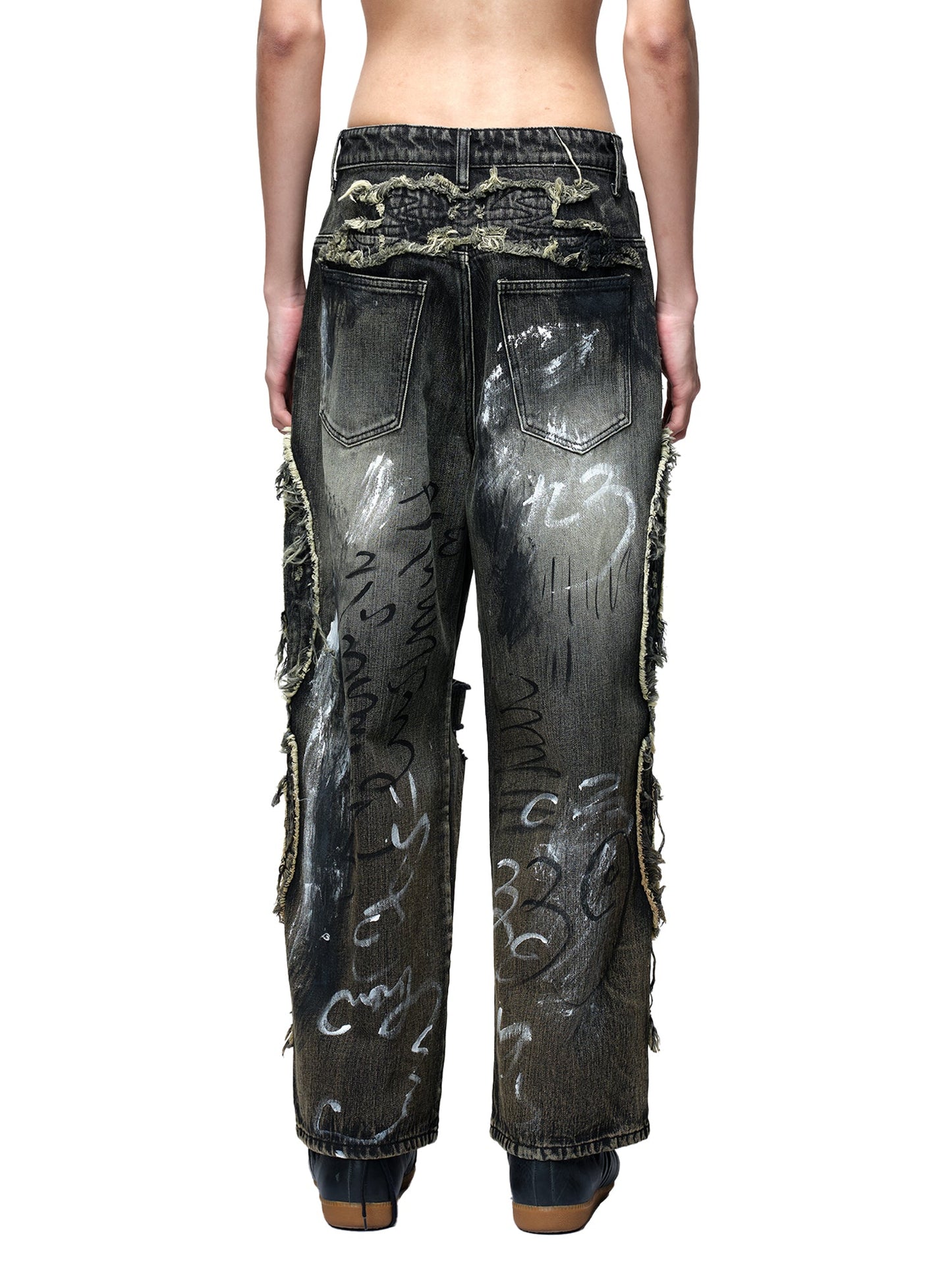 LUMINOUS DAWN GRAFFITI JEANS