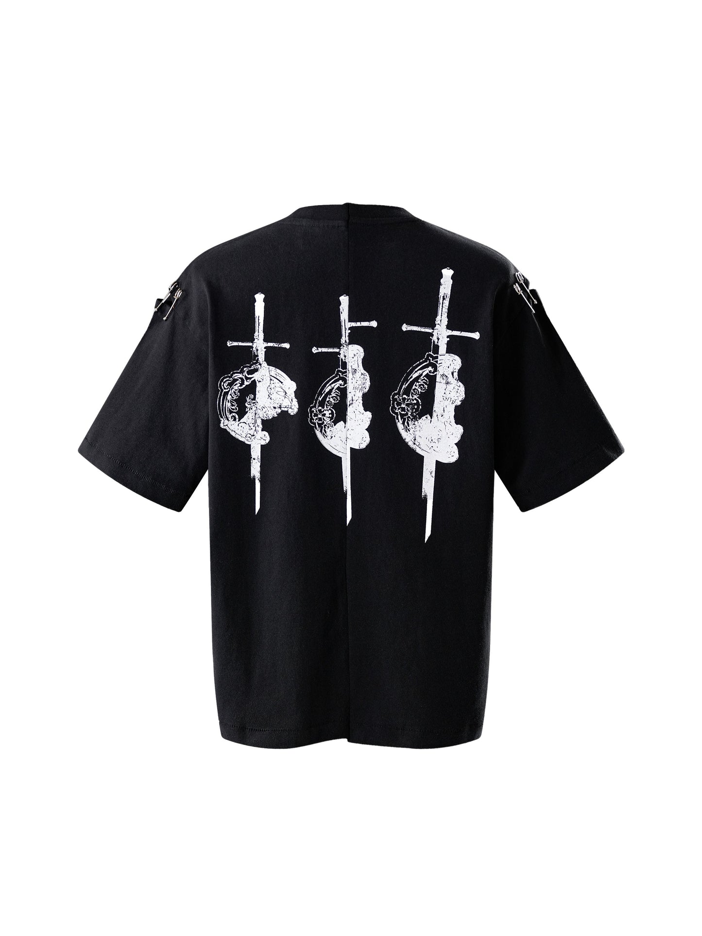 LUMINOUS DAWN DESTROYED PATCHWORK S/S TEE