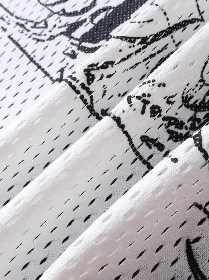 LUMINOUS DAWN SWORDSHIELD & KNIGHT RUGBY SHIRT