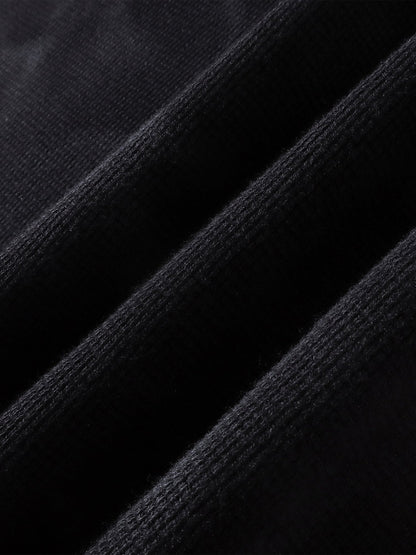 LUMINOUS DAWN WAFFLE-KNIT L-S TEE