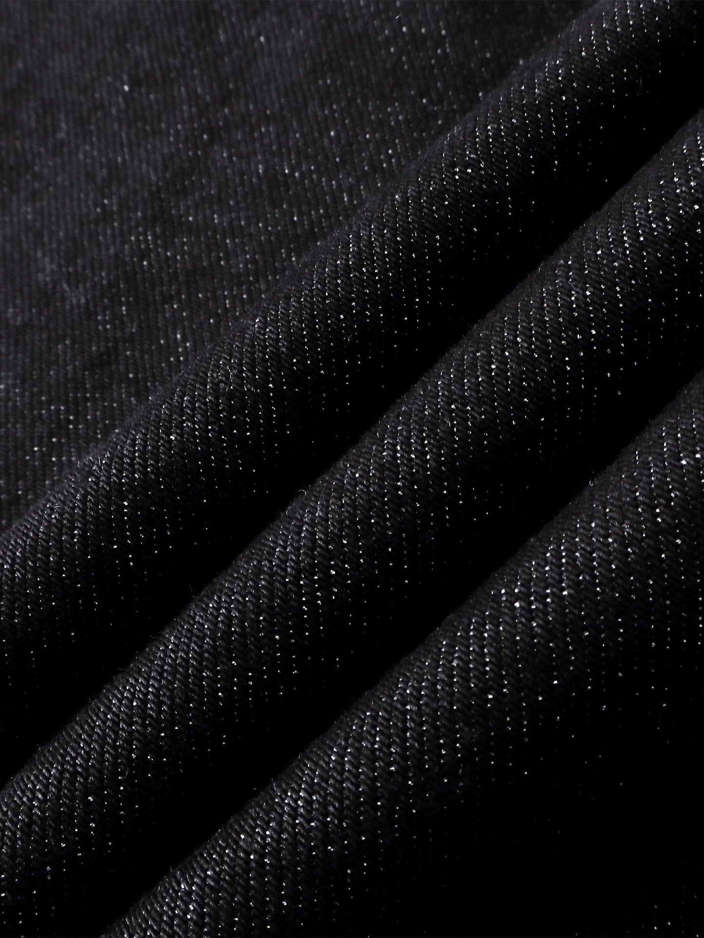 LUMINOUS DAWN ASTRAL METAL LOGO SILKY FLARE JEANS