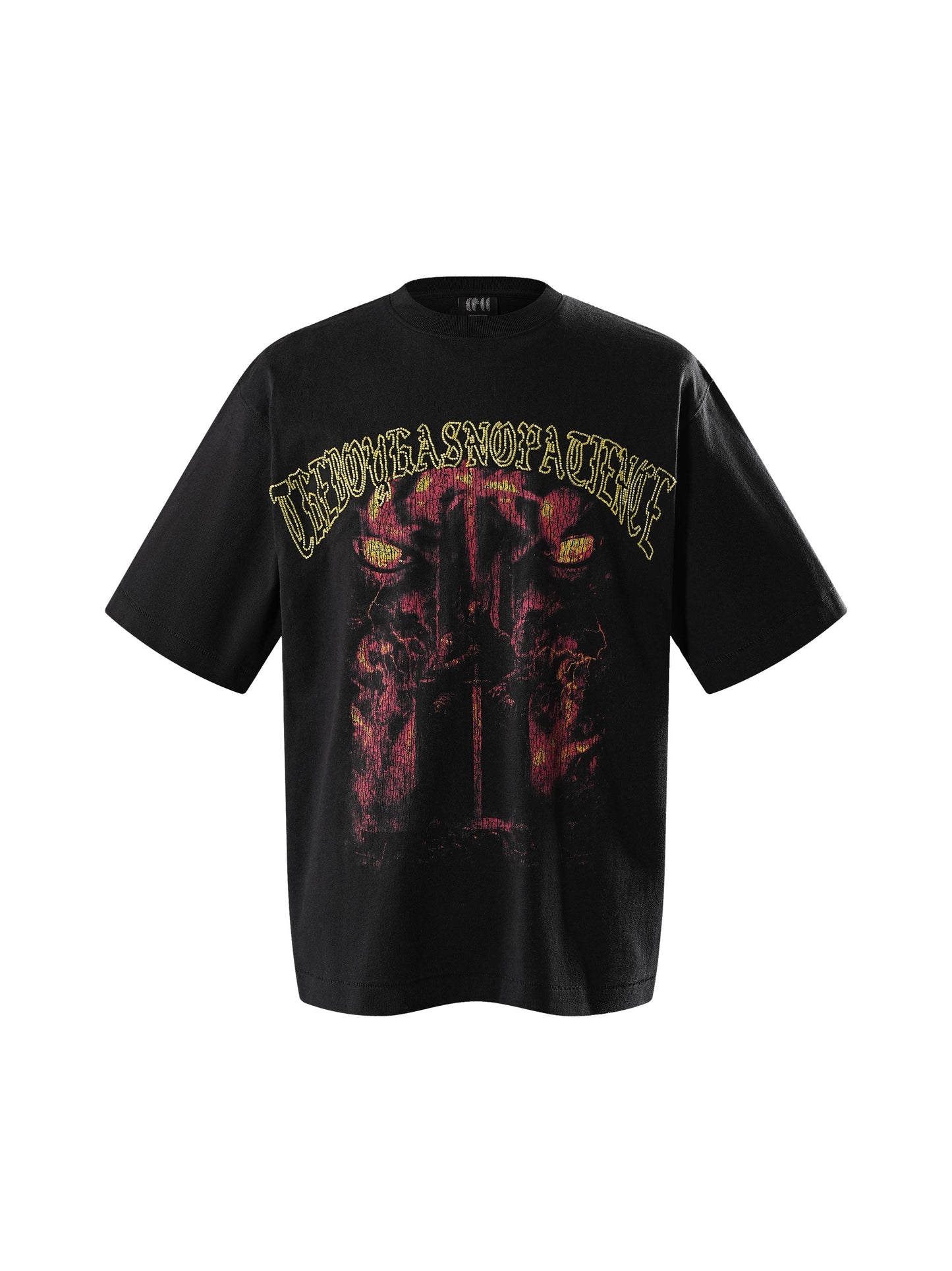 LUMINOUS DAWN DISTRESSED PATTERN S/S TEE