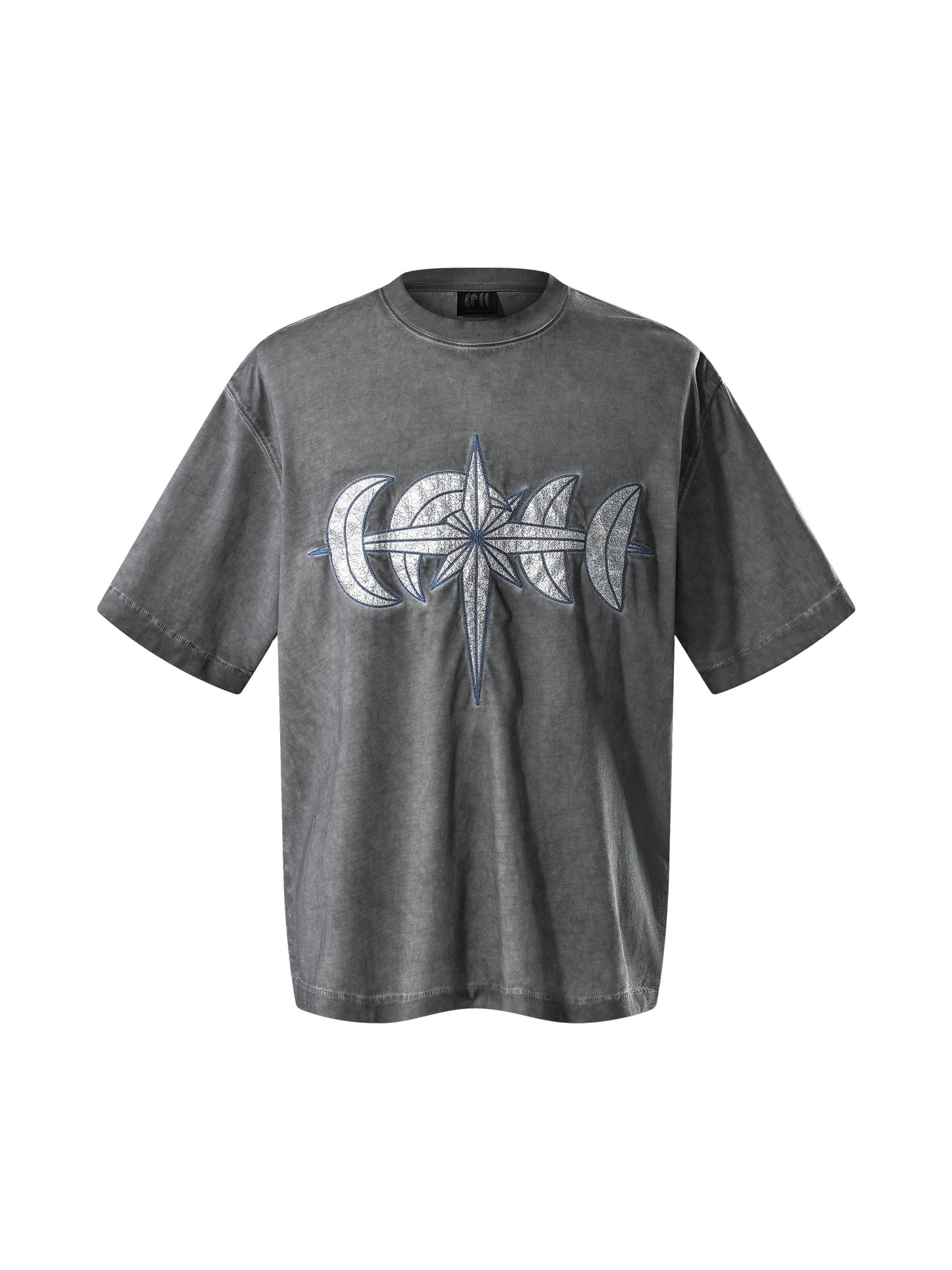 LUMINOUS NIGHT LEATHER PATCH S/S TEE