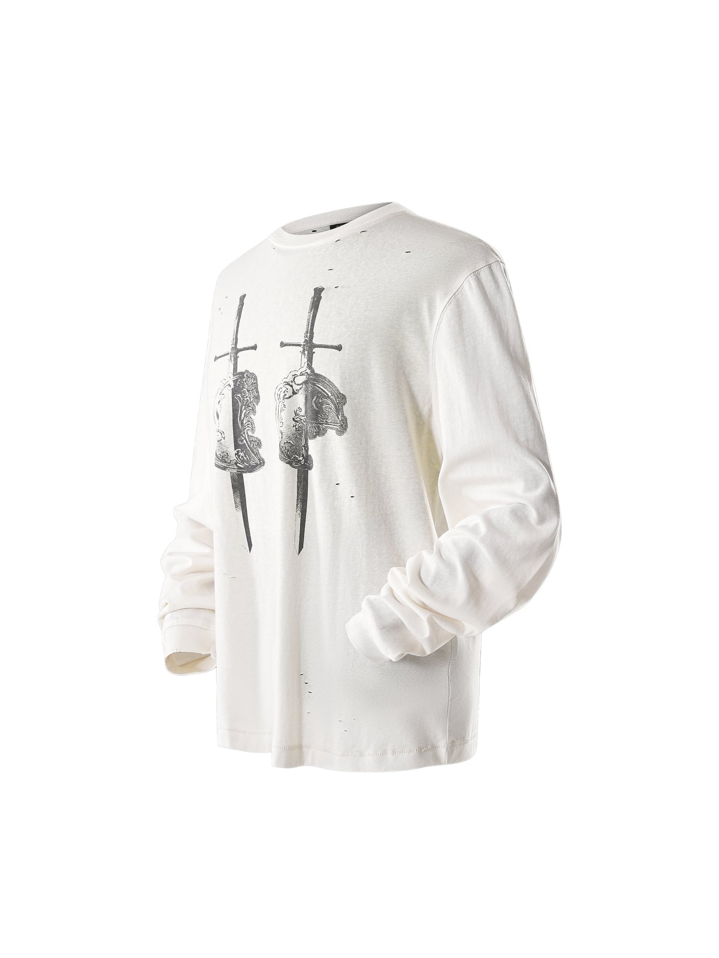 LUMINOUS DAWN SWORD & SHIELD L/S TEE