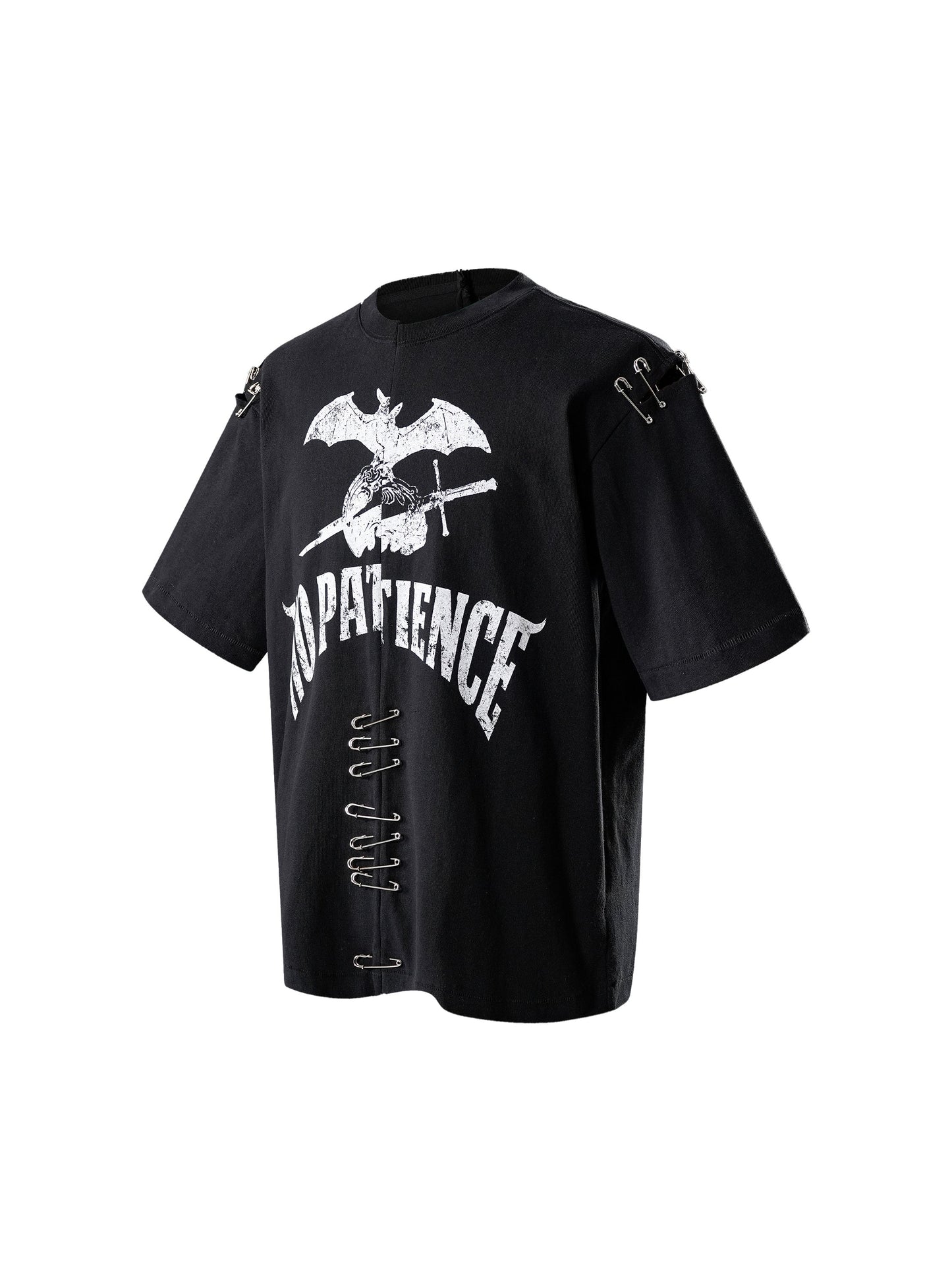 LUMINOUS DAWN DESTROYED PATCHWORK S/S TEE