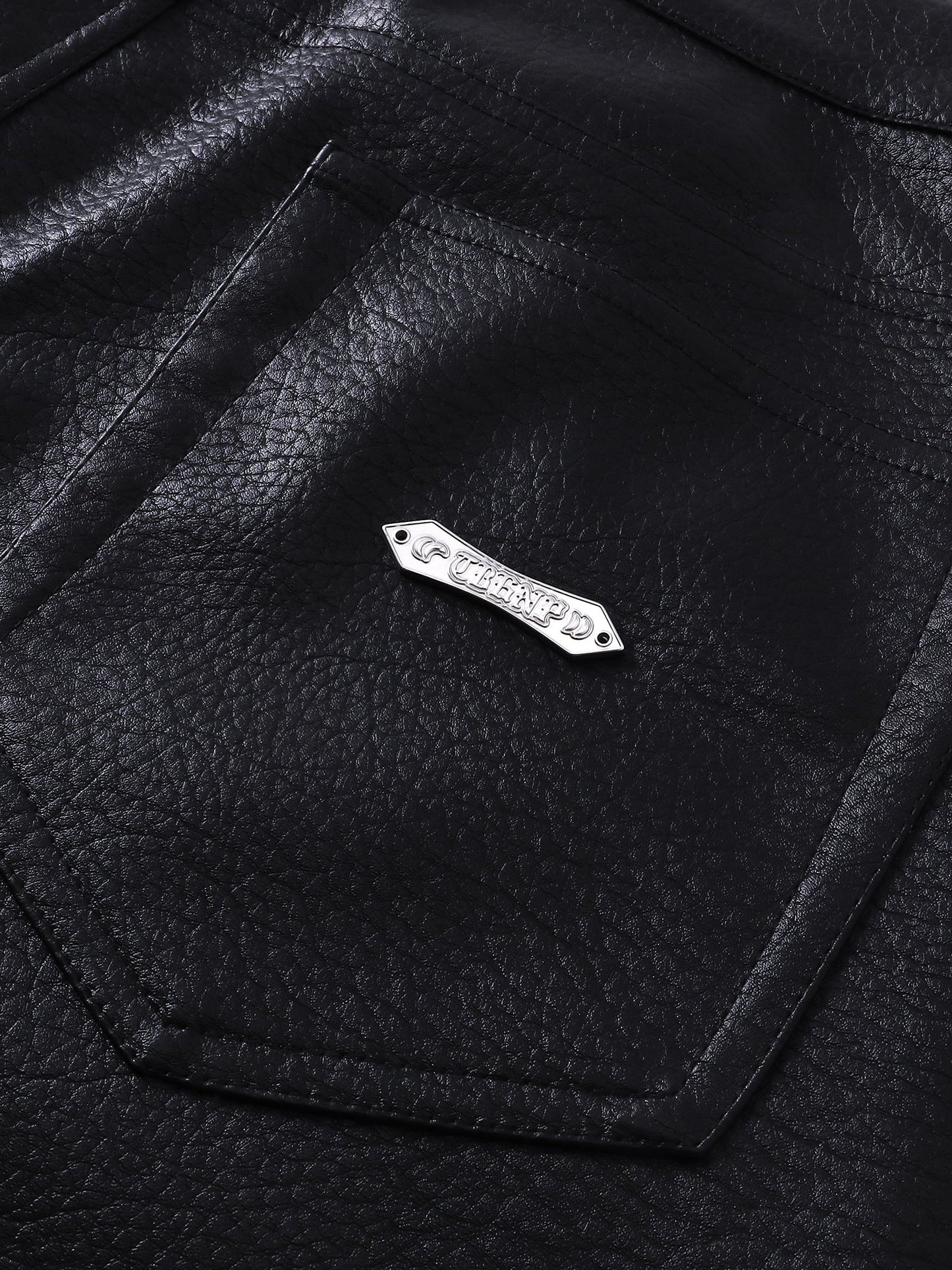 LUMINOUS DAWN  LEATHER SHORTS