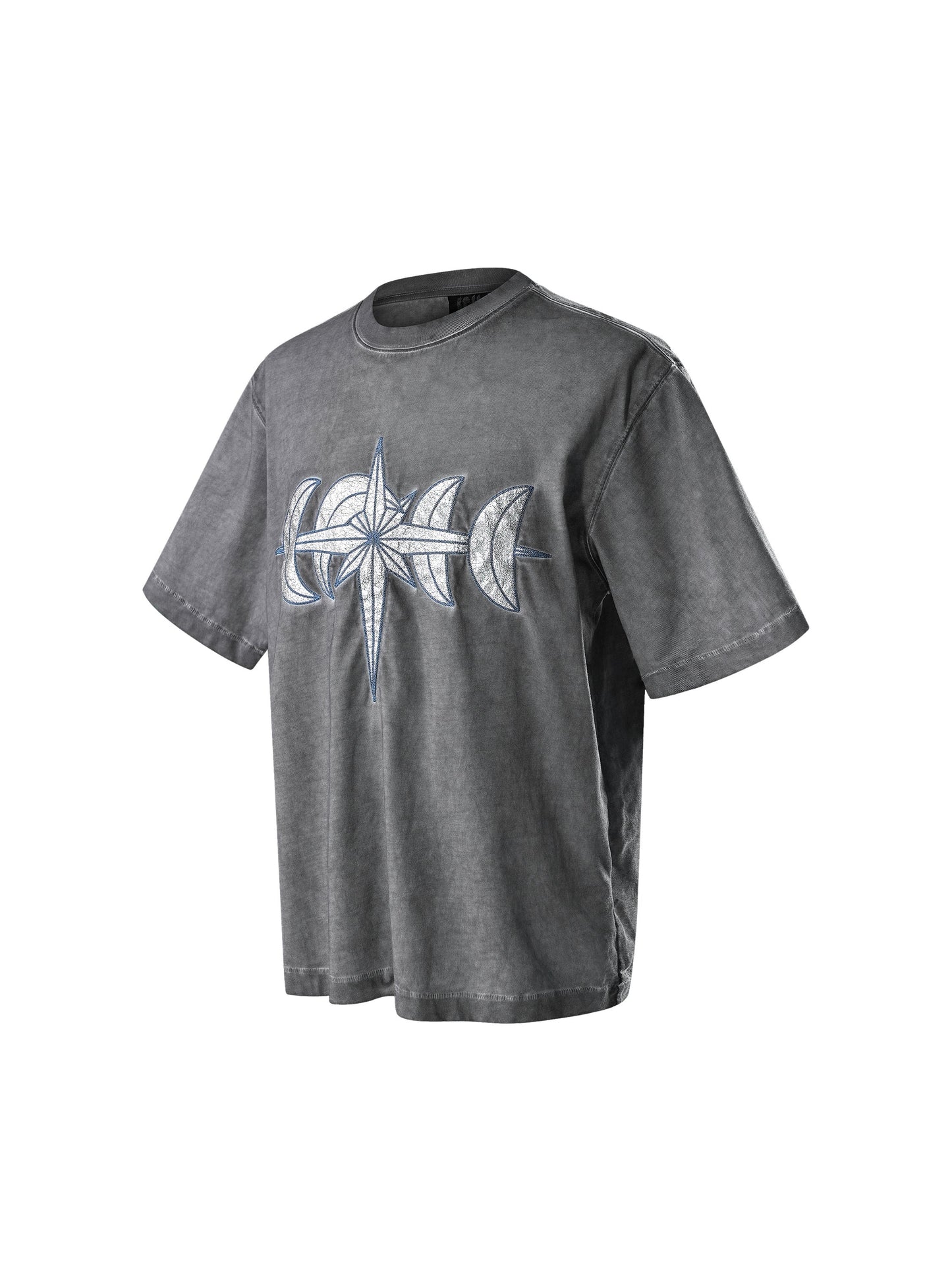 LUMINOUS NIGHT LEATHER PATCH S/S TEE