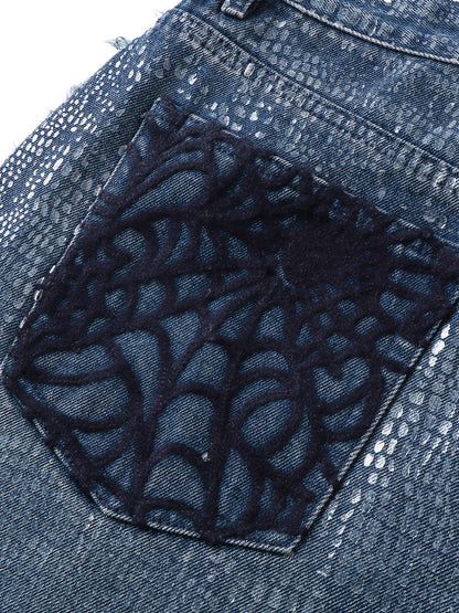 LUMINOUSDAWN FRINGED JEANS