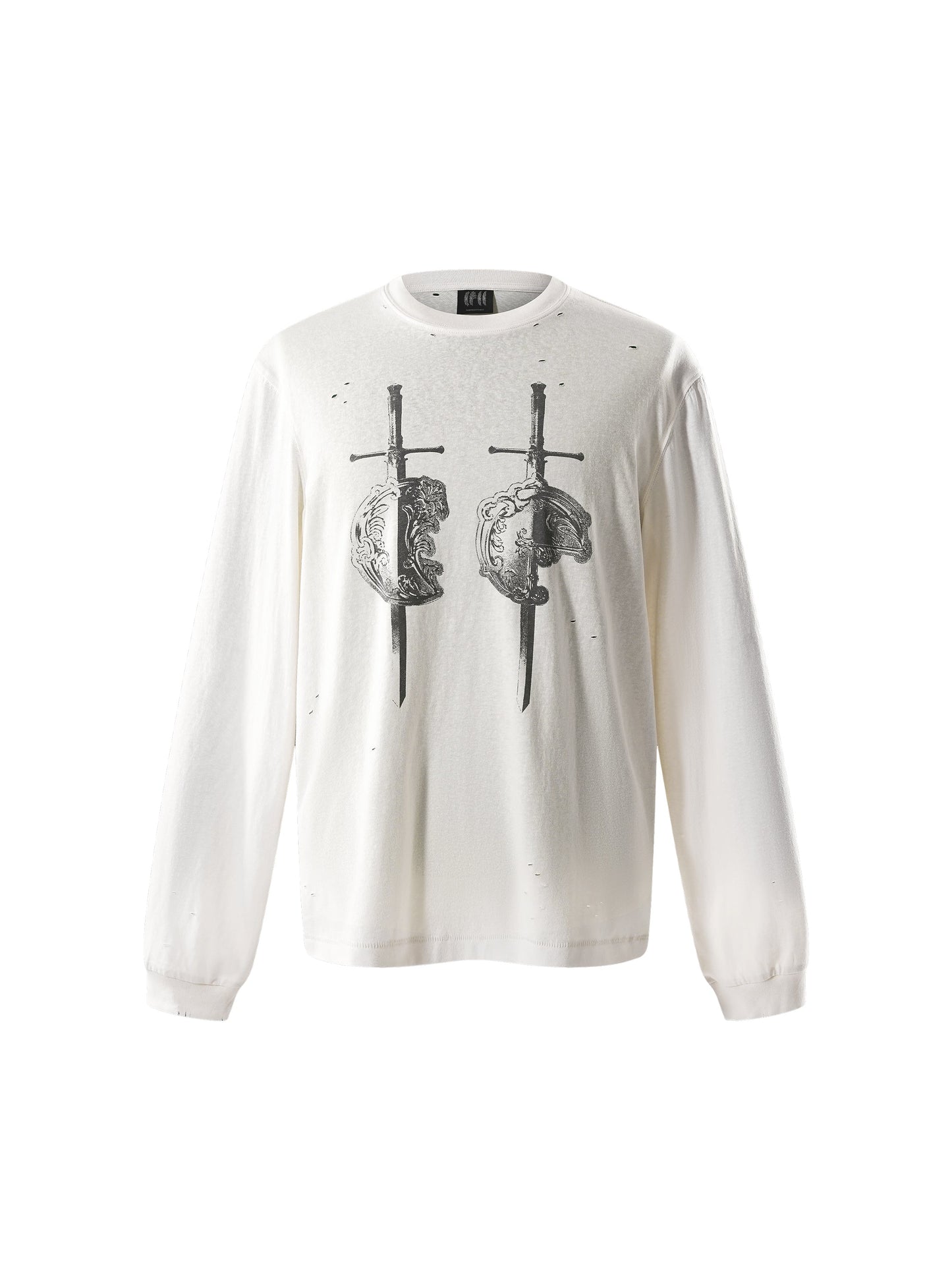 LUMINOUS DAWN SWORD & SHIELD L/S TEE