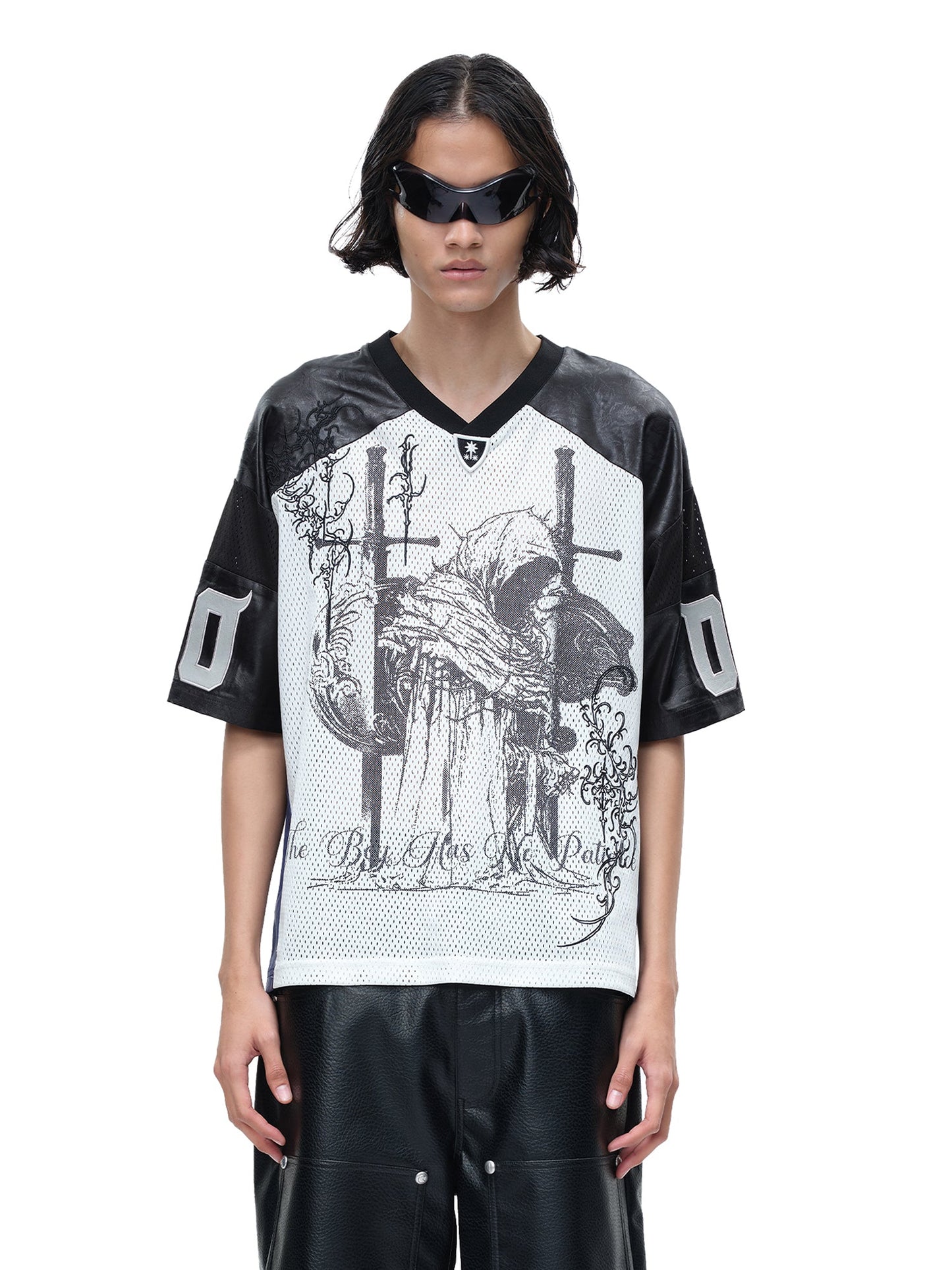 LUMINOUS DAWN SWORDSHIELD & KNIGHT RUGBY SHIRT