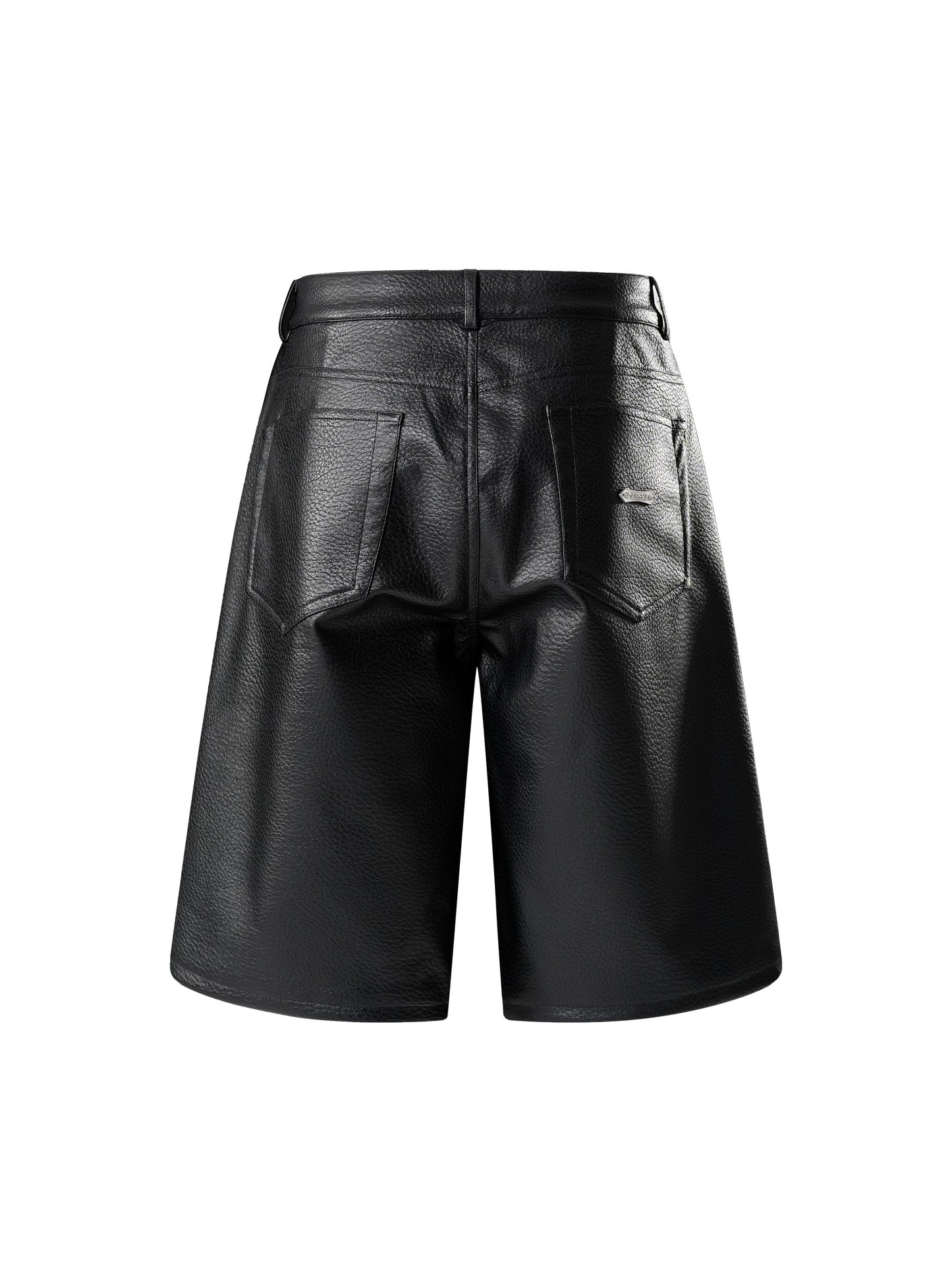 LUMINOUS DAWN  LEATHER SHORTS