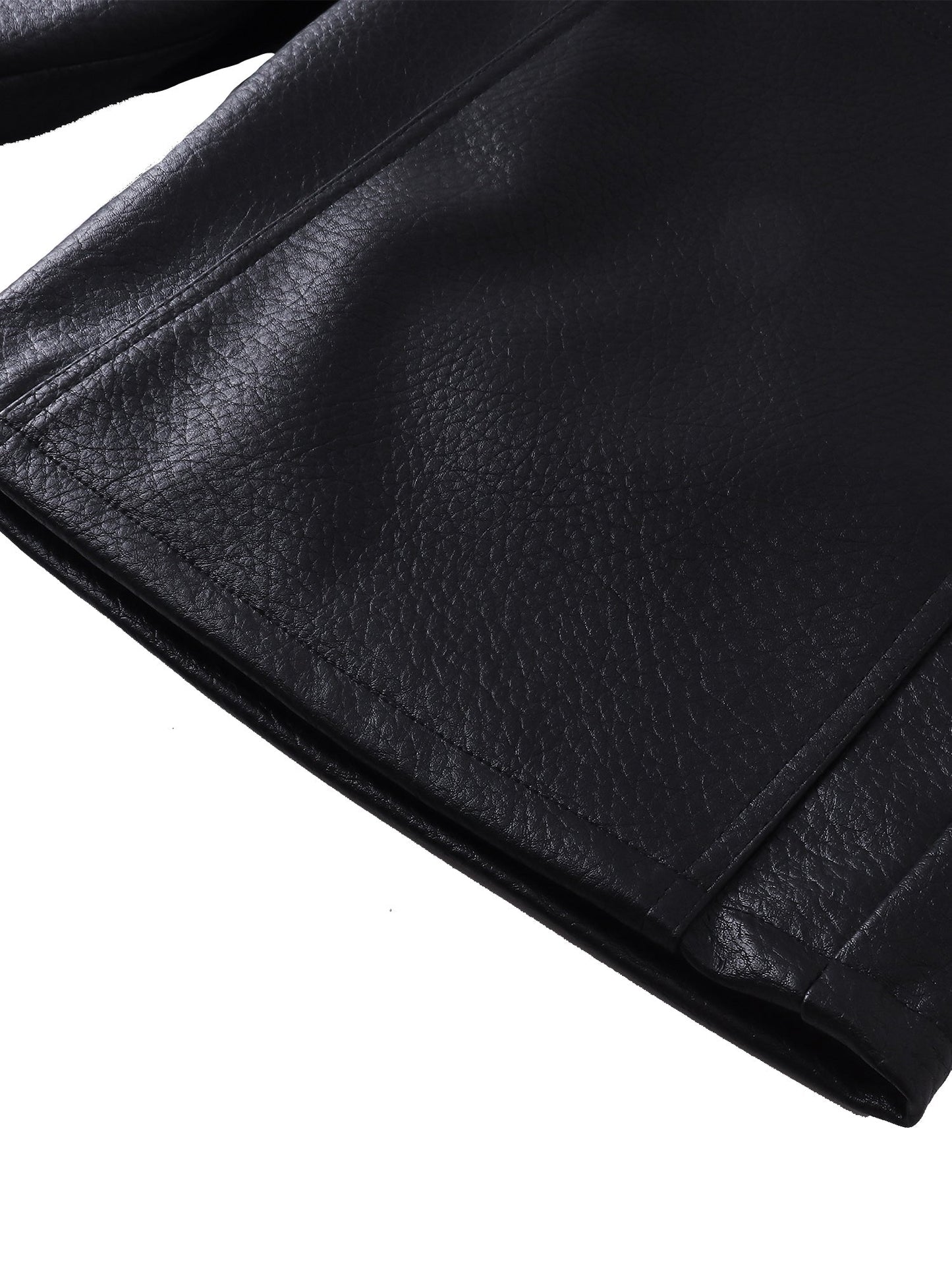 LUMINOUS DAWN  LEATHER SHORTS