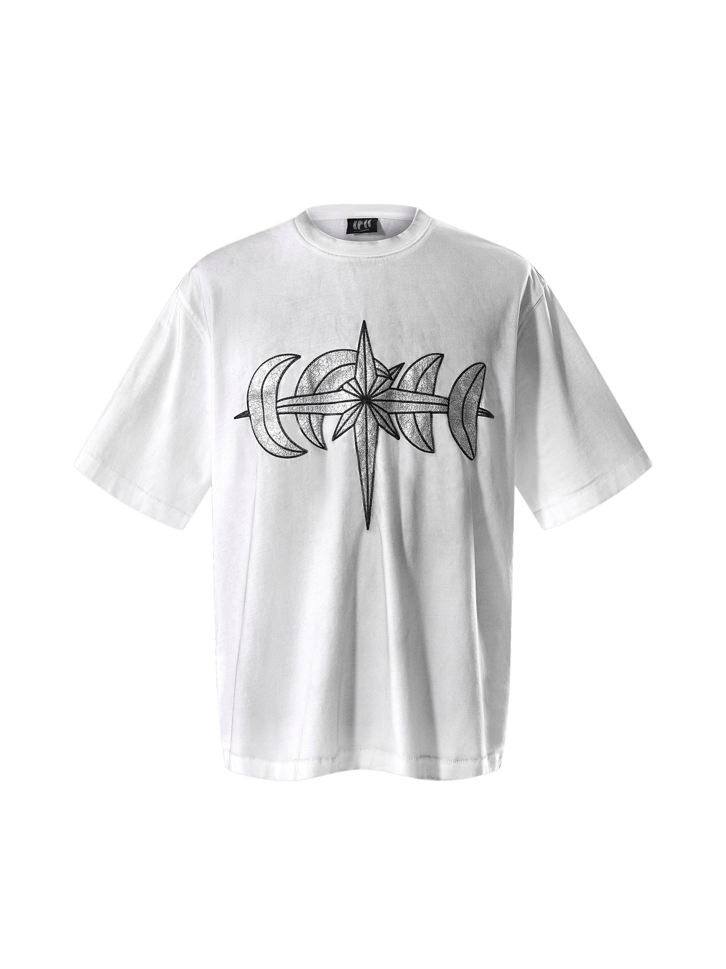 LUMINOUS NIGHT LEATHER PATCH S/S TEE