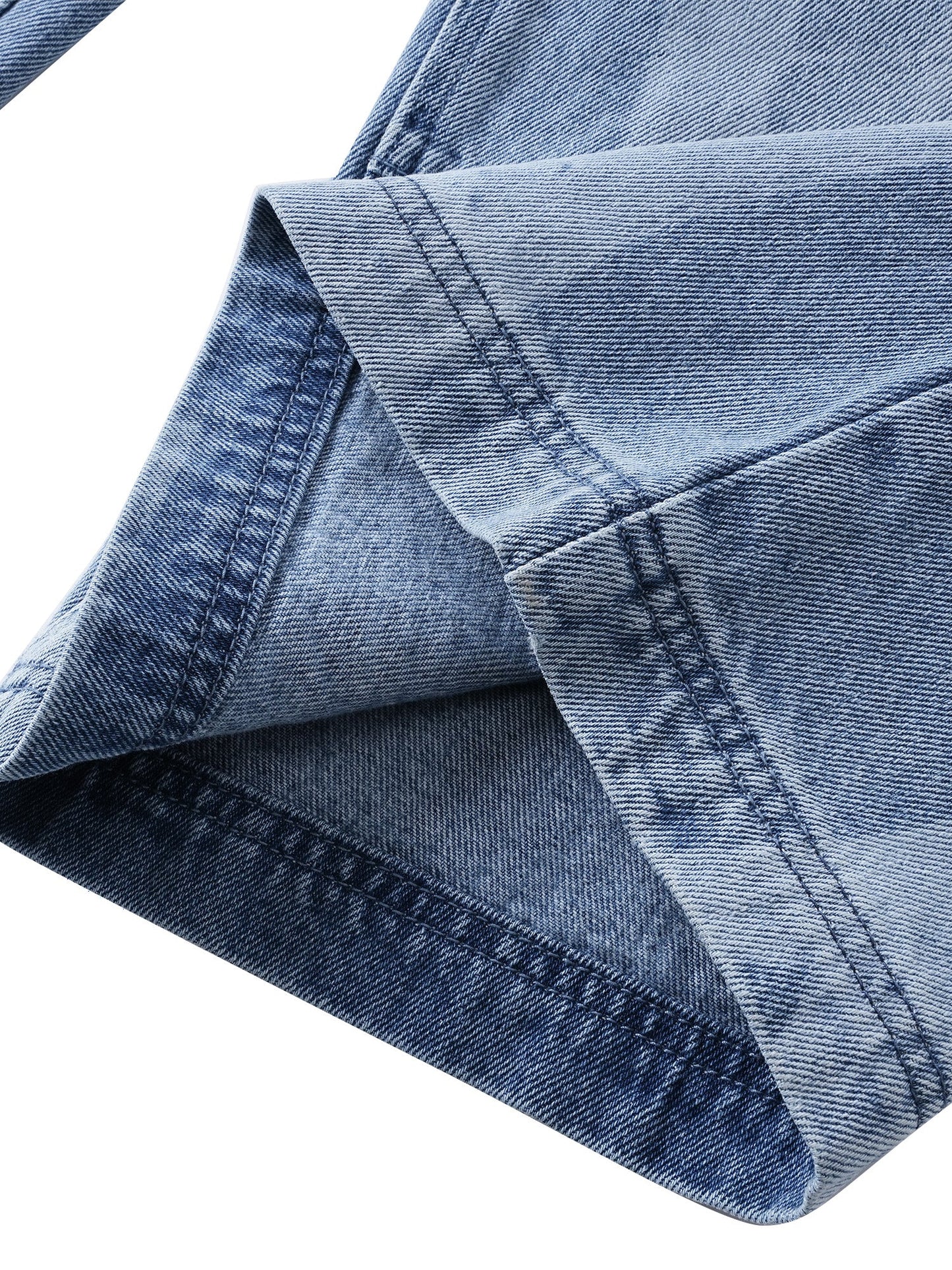  LUMINOUS DAWN KNIGHT PEARL ARMOR CROPPED JEANS