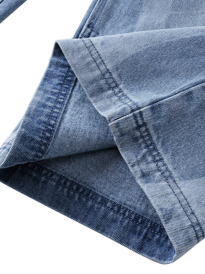  LUMINOUS DAWN KNIGHT PEARL ARMOR CROPPED JEANS