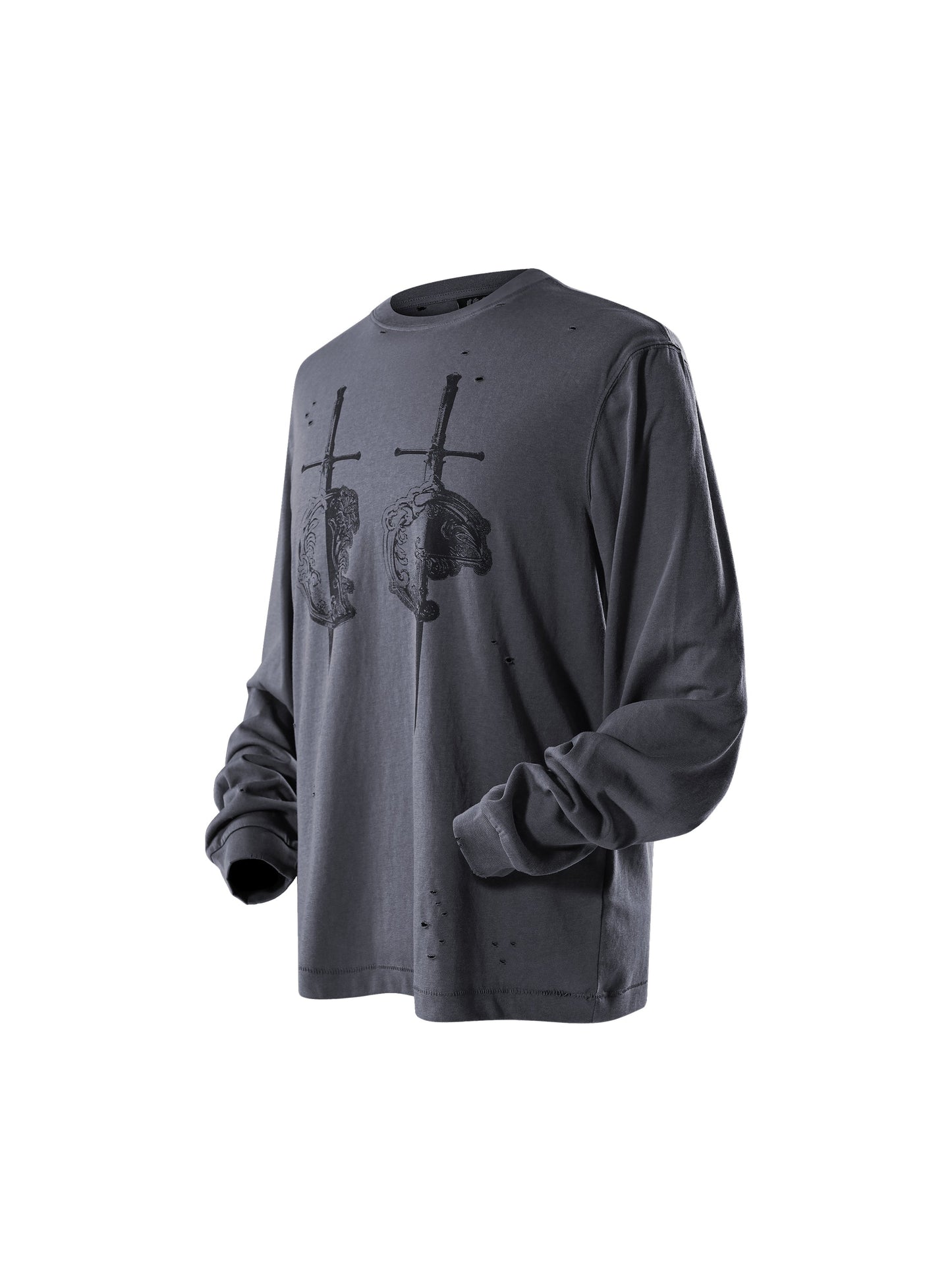 LUMINOUS DAWN SWORD & SHIELD L/S TEE