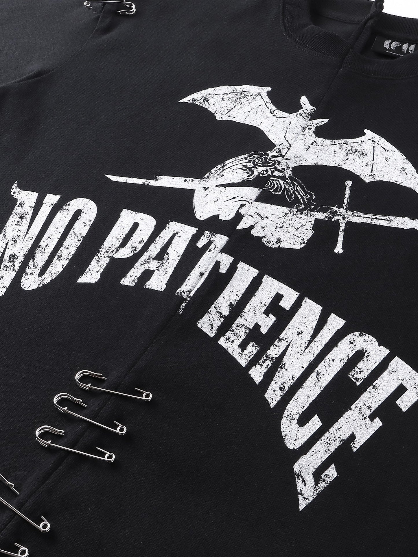 LUMINOUS DAWN DESTROYED PATCHWORK S/S TEE