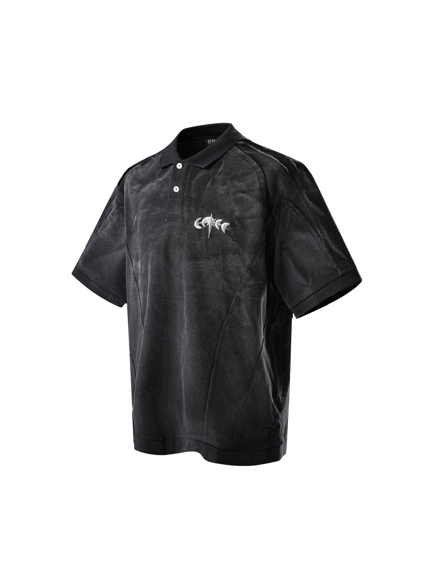 LUMINOUS DAWN STRUCTURED POLO S/S TEE