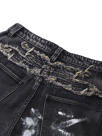 LUMINOUS DAWN GRAFFITI JEANS