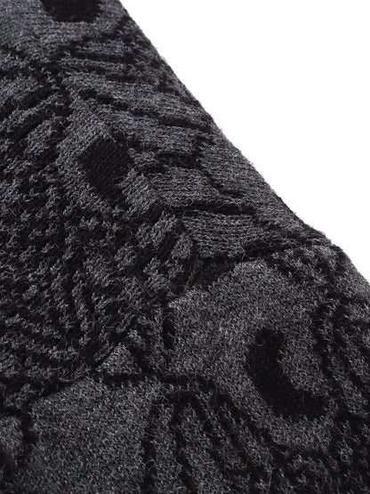 LUMINOUS DAWN BAT PATTERN POLO TEE