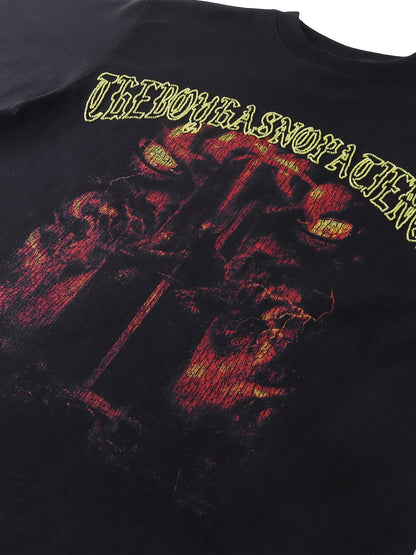 LUMINOUS DAWN DISTRESSED PATTERN S/S TEE