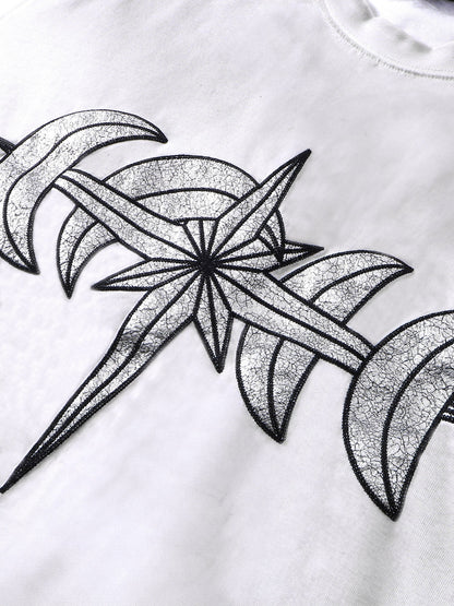 LUMINOUS NIGHT LEATHER PATCH S/S TEE