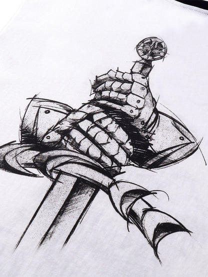 LUMINOUS DAWN SKETCH KNIGHT S/S TEE