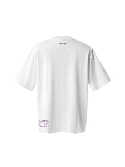 LUMINOUS DAWN DISTRESSED PATTERN S/S TEE