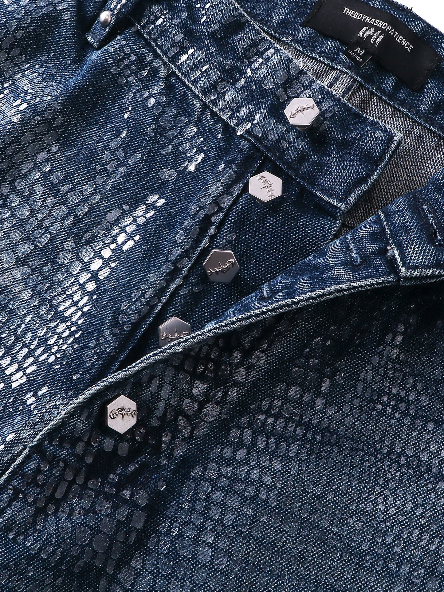 LUMINOUSDAWN FRINGED JEANS